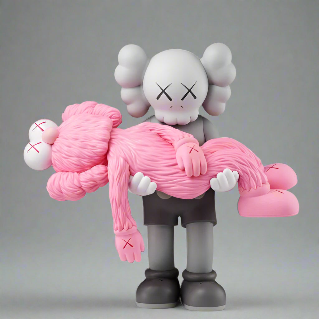 kaws gone figure grey GRAY&PINK ピンク カウズ KAWS カウズ