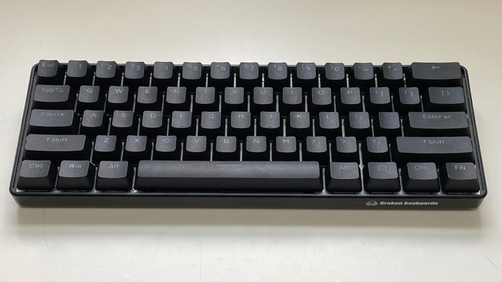 Kraken銀軸ゲーミングキーボード Kraken Pro 60レビュー・作動点1.0