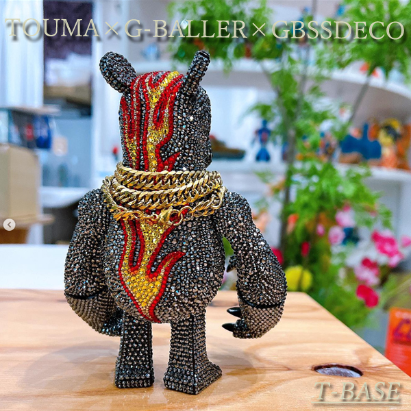 ソフビ界の最大手・T-BASEさまとタイアップで、TOUMAさんの代表作品