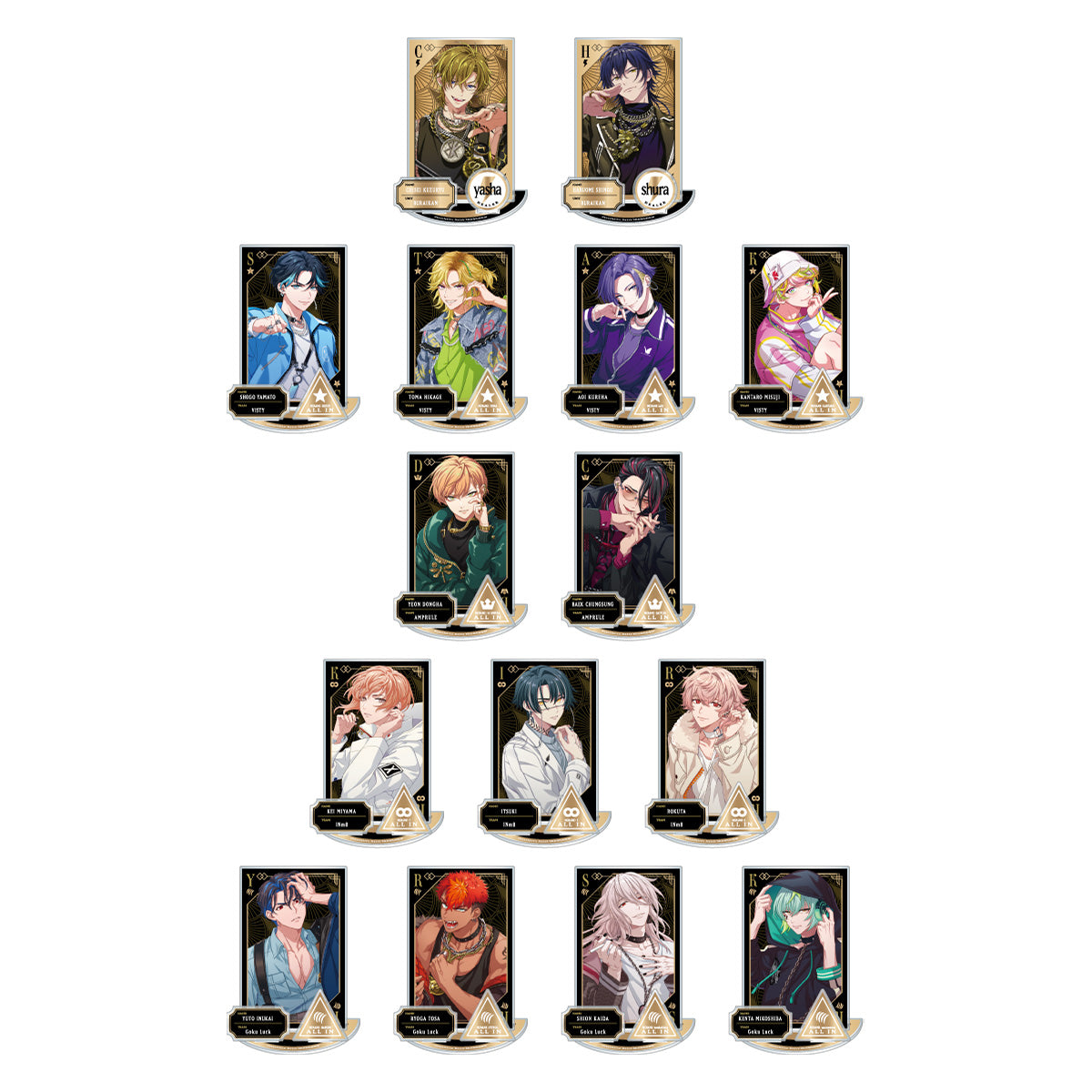 にじさんじ シェリン Showdown 缶バッジ 89点セット にじさんじ