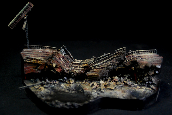 酒井ゆうじ造型工房 初代ゴジラ［電車くわえスチールバージョン］【未