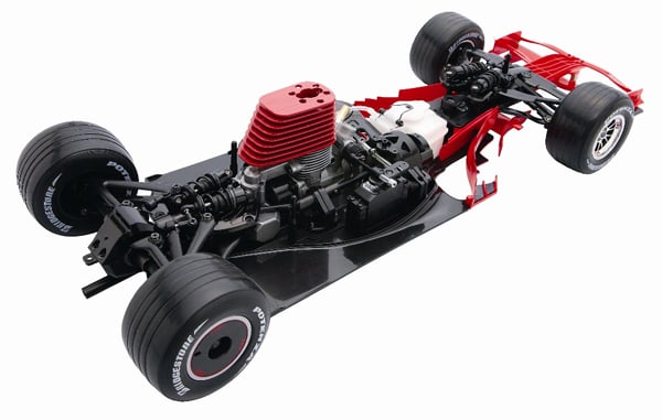 ジャンク』デアゴスティーニ F2004 フェラーリ エンジンカー ジャンク