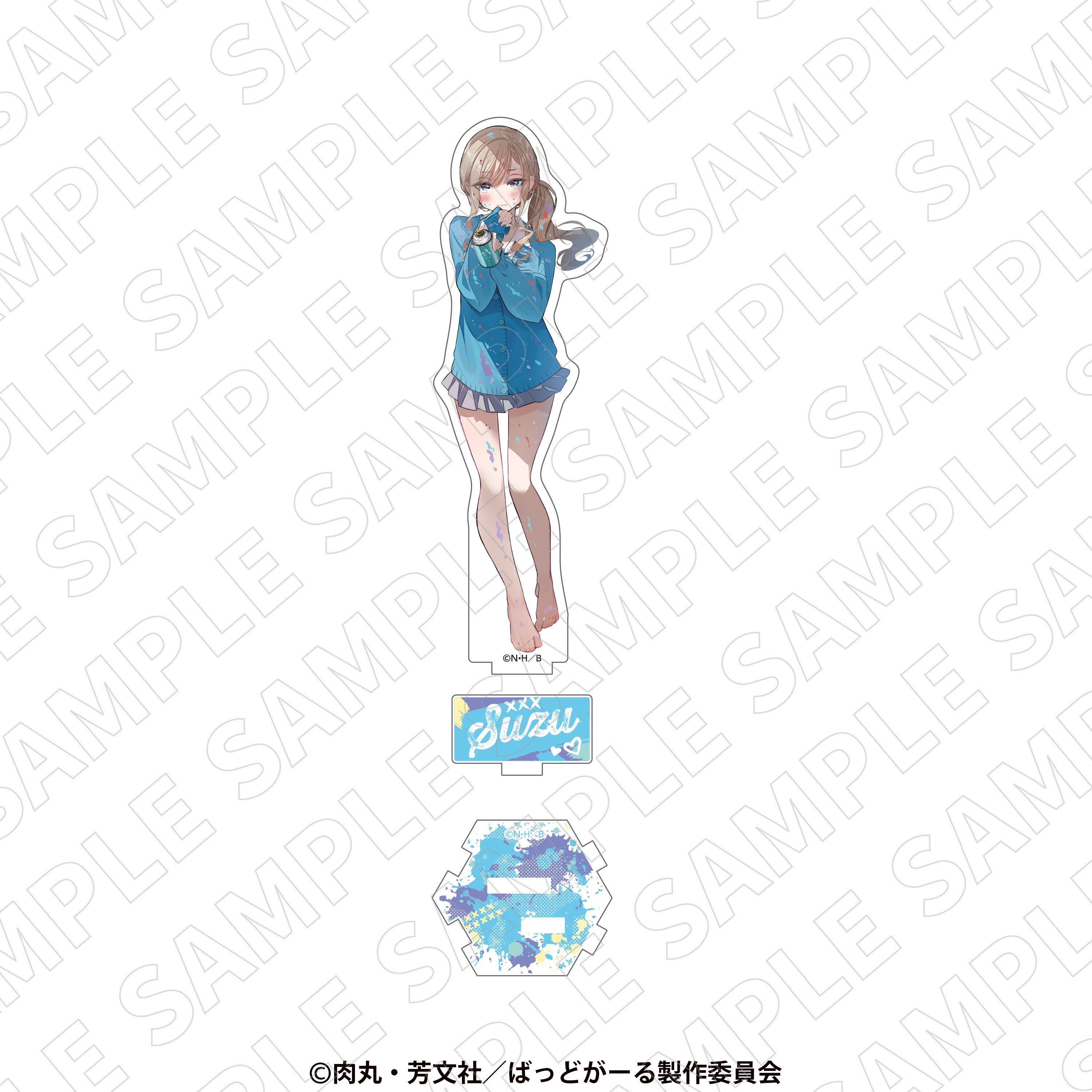 ばっどがーる』描き下ろしアクリルスタンド（涼風 涼） – ゲツオシマート