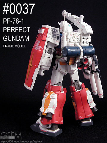 0037 PF-78-1 PERFECT GUNDAM [FRAME MODEL]