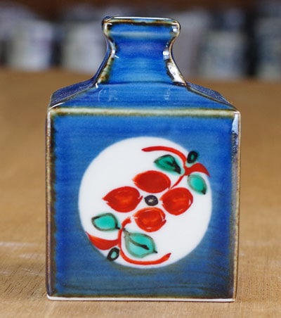 勝山 とべ焼 花瓶 角瓶B | 砥部焼 梅山窯