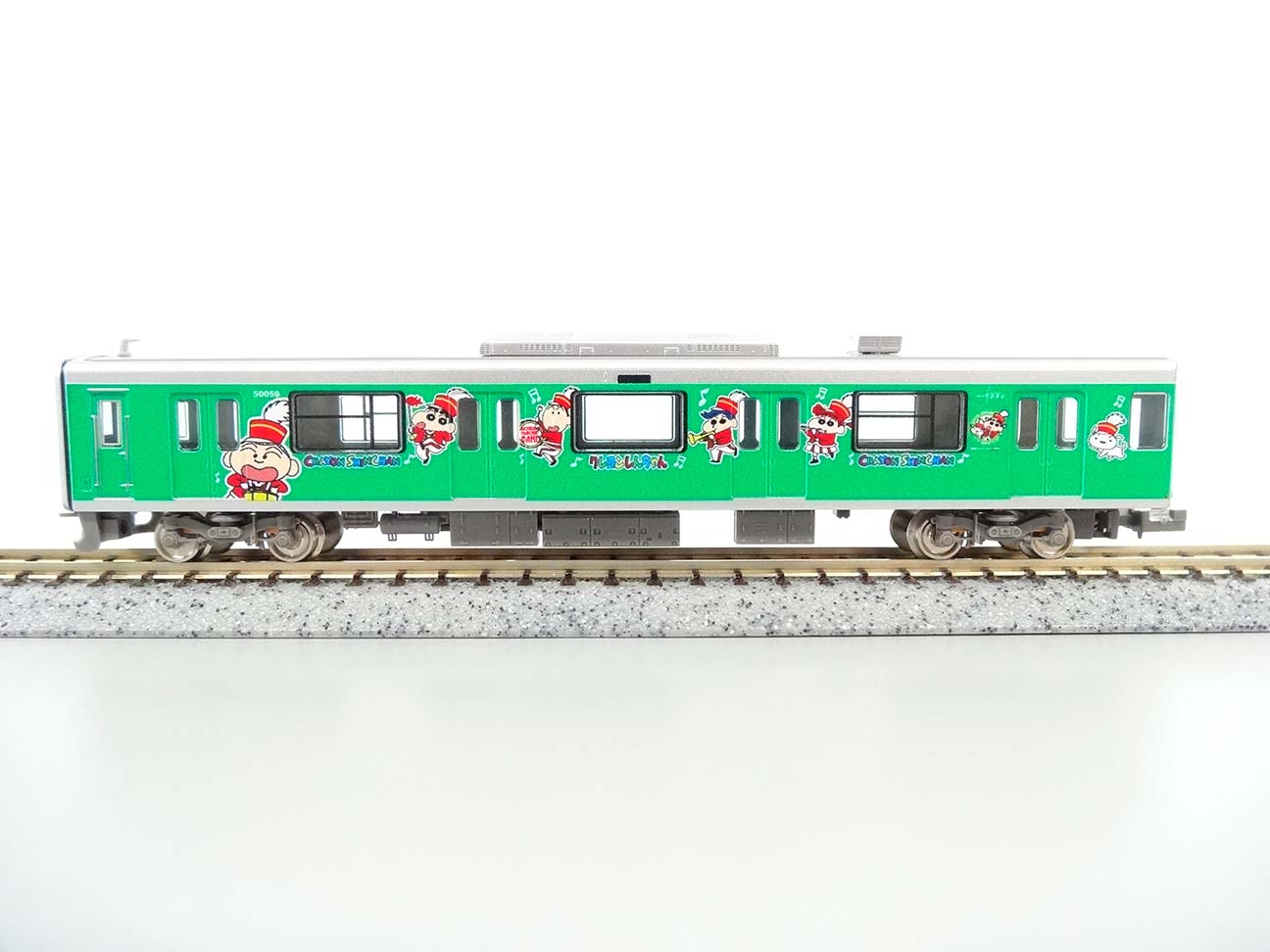 試作品紹介／東武50050型(クレヨンしんちゃんラッピングトレイン