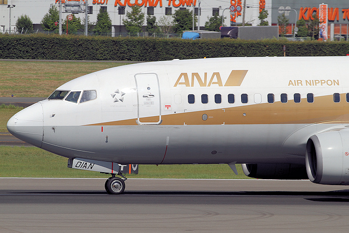 航空機・ヘリコプター ANA B737-700 JA01AN Gold 航空機・ヘリコプター