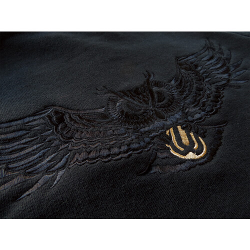 CDJ限定】ダブルジップパーカー (黒刺繍ver.)|UVERworld LIVE TOUR