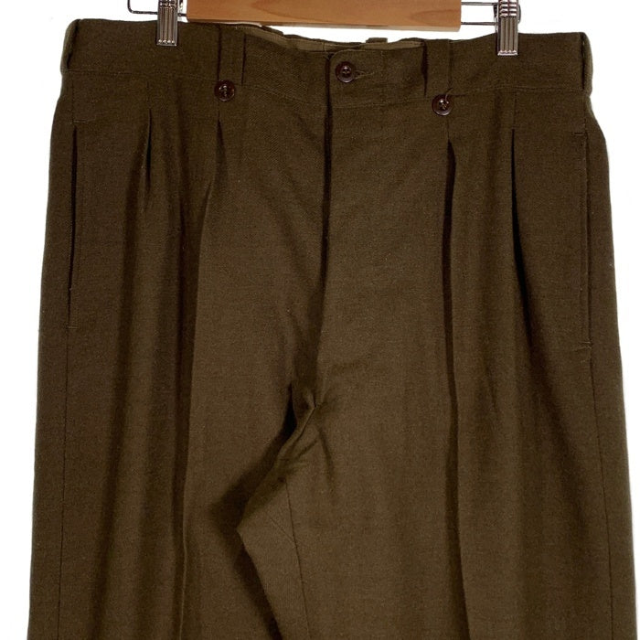 FRENCH ARMY フランス軍 M52 ウール トラウザーパンツ オリーブ 2
