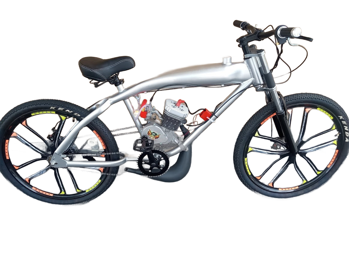 Felt Faker 3.4L Gas Frame Assembled 80cc Engine and MZ Belly Pipe