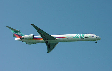 PACMIN パックミン JAS 日本エアシステム MD90 7号機 黒澤明 PACMIN