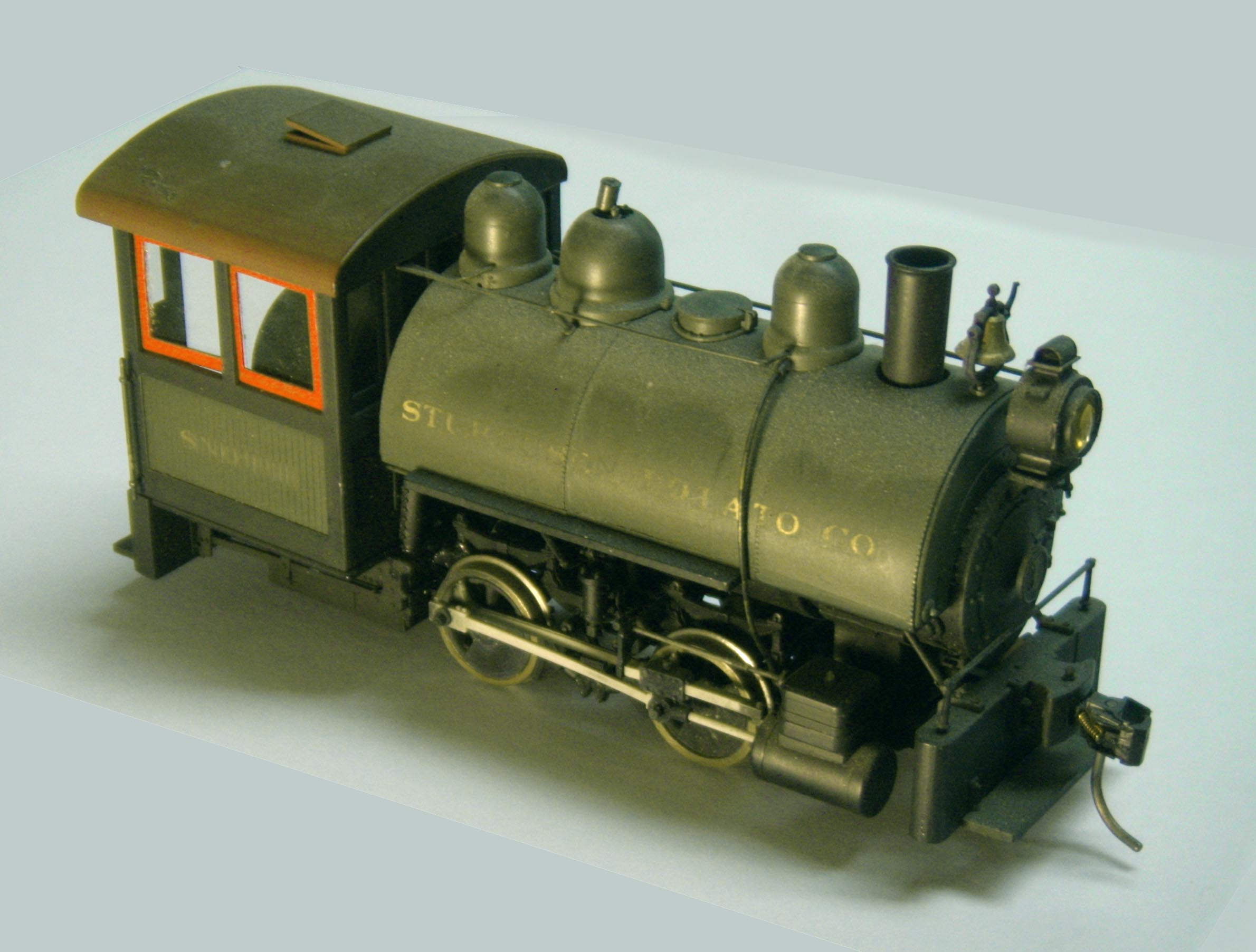 O Scale – Parts from GL Porter Locomotive Kit 93060 – Grandt Line