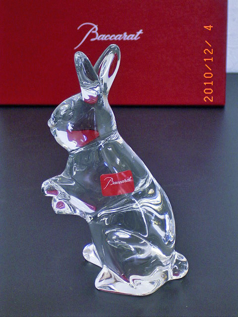 Baccarat バカラ フィギュリン うさぎ レッド 楽天市場】バカラ