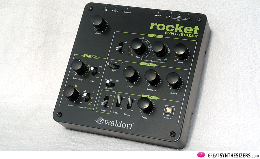 鍵盤楽器 Waldorf Rocket Synthesizer REVIEW: Waldorf Rocket