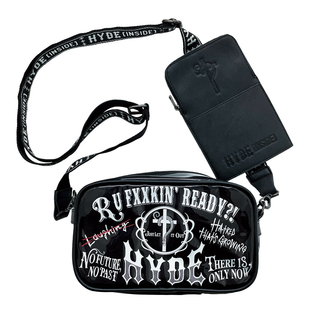 SHOULDER BAG WITH SMARTPHONE POUCH – HYDE ONLINE STORE