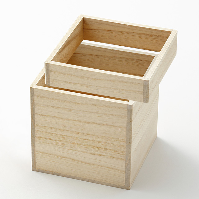 茶杓入（二方桟） 内寸225×34×H38mm / 製品紹介 | 箱義桐箱店