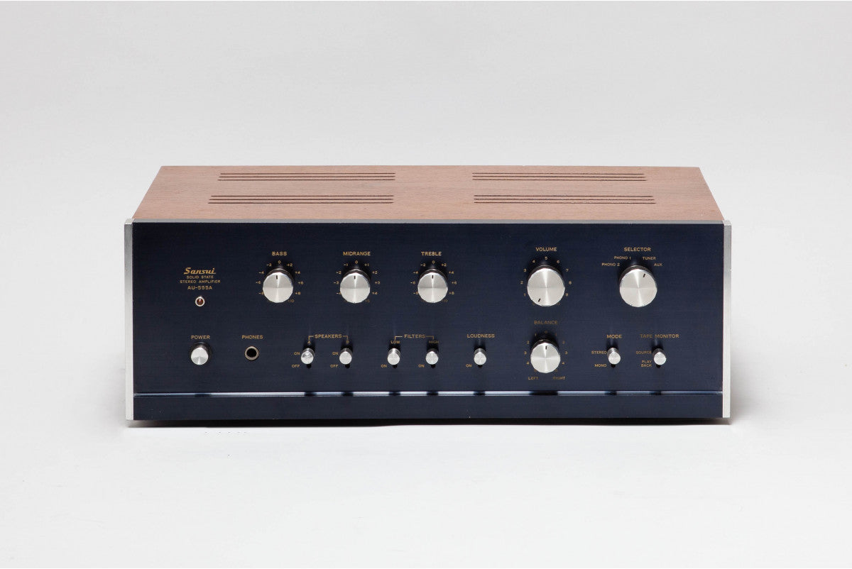 希少 レア サンスイ sansui AU-555A プリメインアンプ 当時希少 sansui