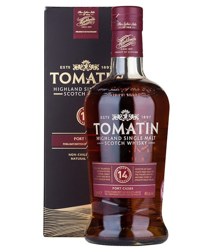 Tomatin 14 Year Old Single Malt Whisky - Scotland