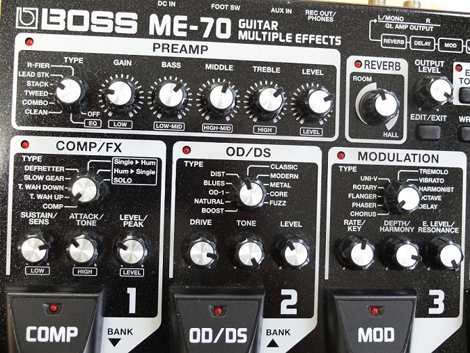Boss ME 70 マルチエフェクター ぴざまん BOSS ボス ME-70 マルチ