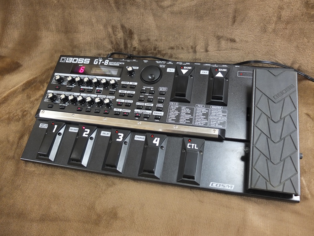 BOSS GT-8 Guitar Effects Processor（Sold Out） | 千葉 船橋 ギター