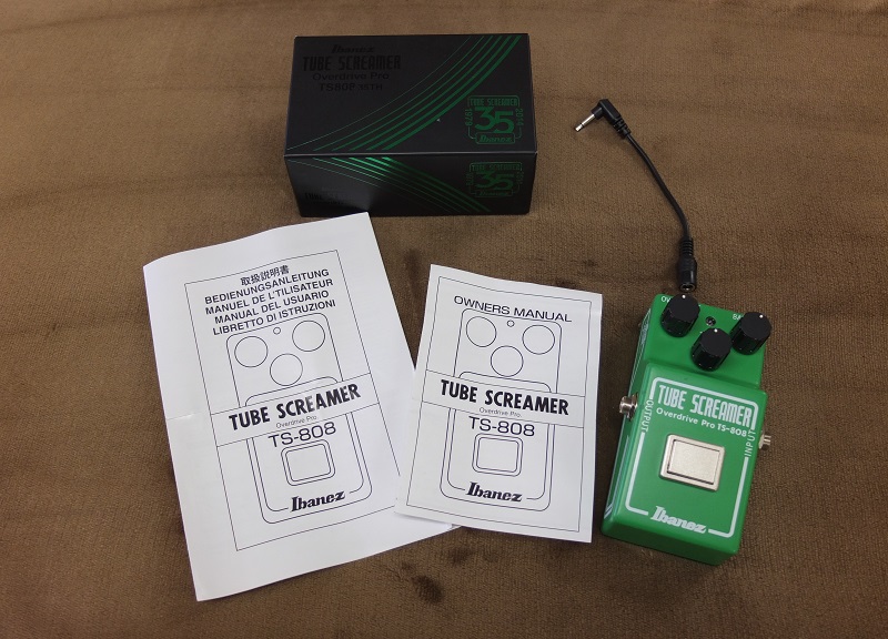 Ibanez TS-808 （変換アダプタ付き）オーバードライブペダル Ibanez