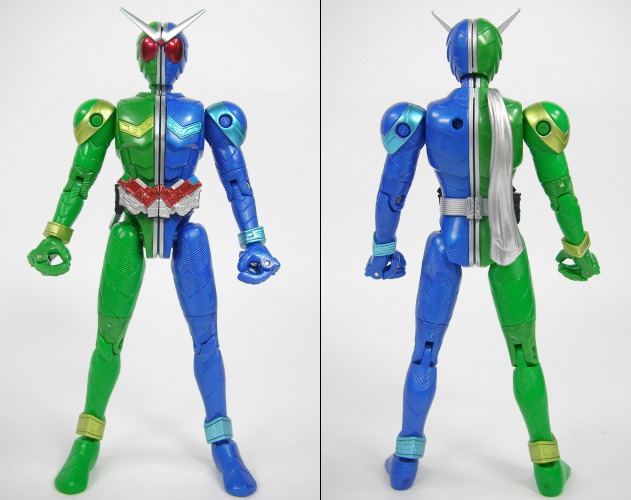 □激レアミニ四駆完成品加工アバンテ仮面ライダーダブルルナ・トリガー風