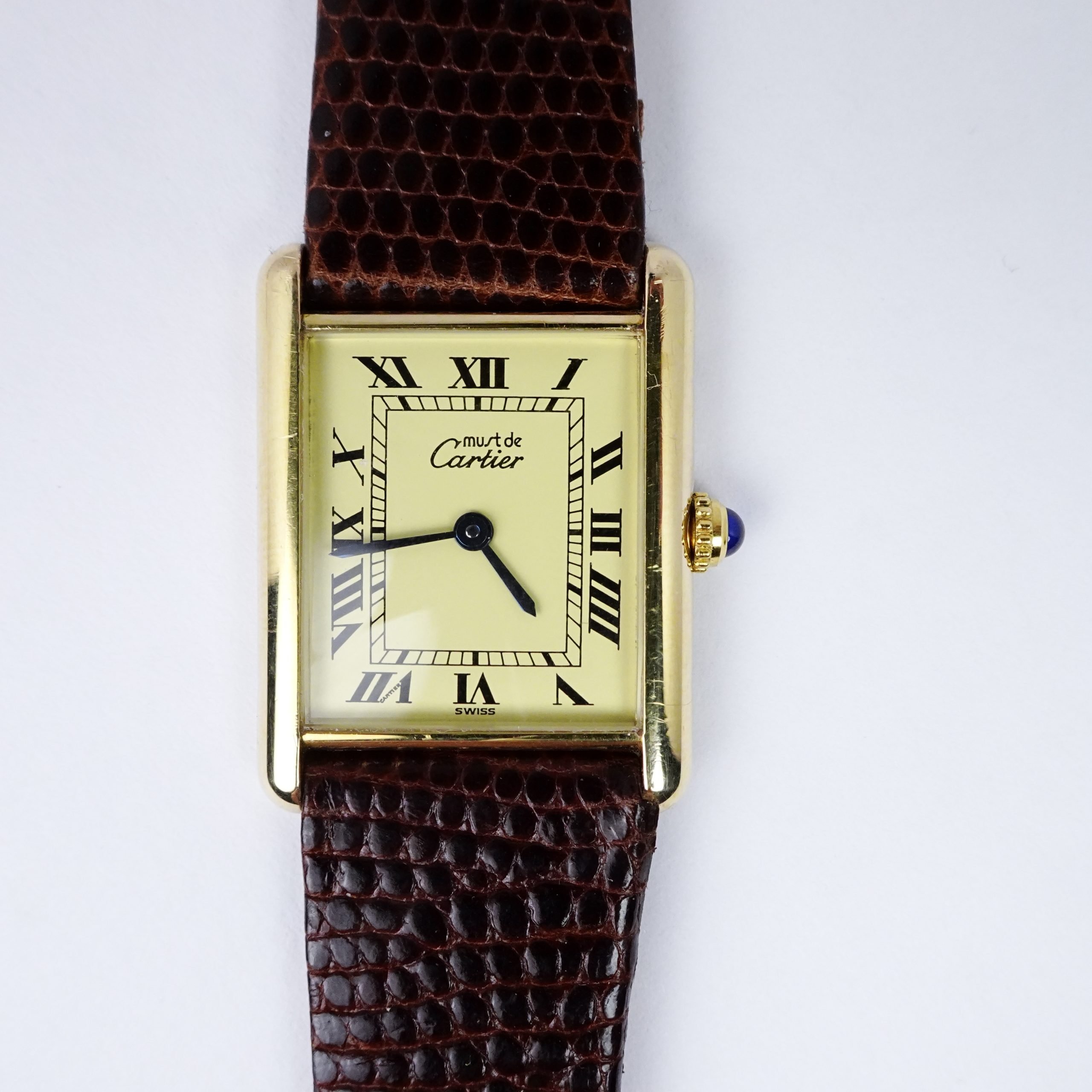 た*か様 Cartier VERMEIL TONK quartz リューズ無し た*か様 Cartier