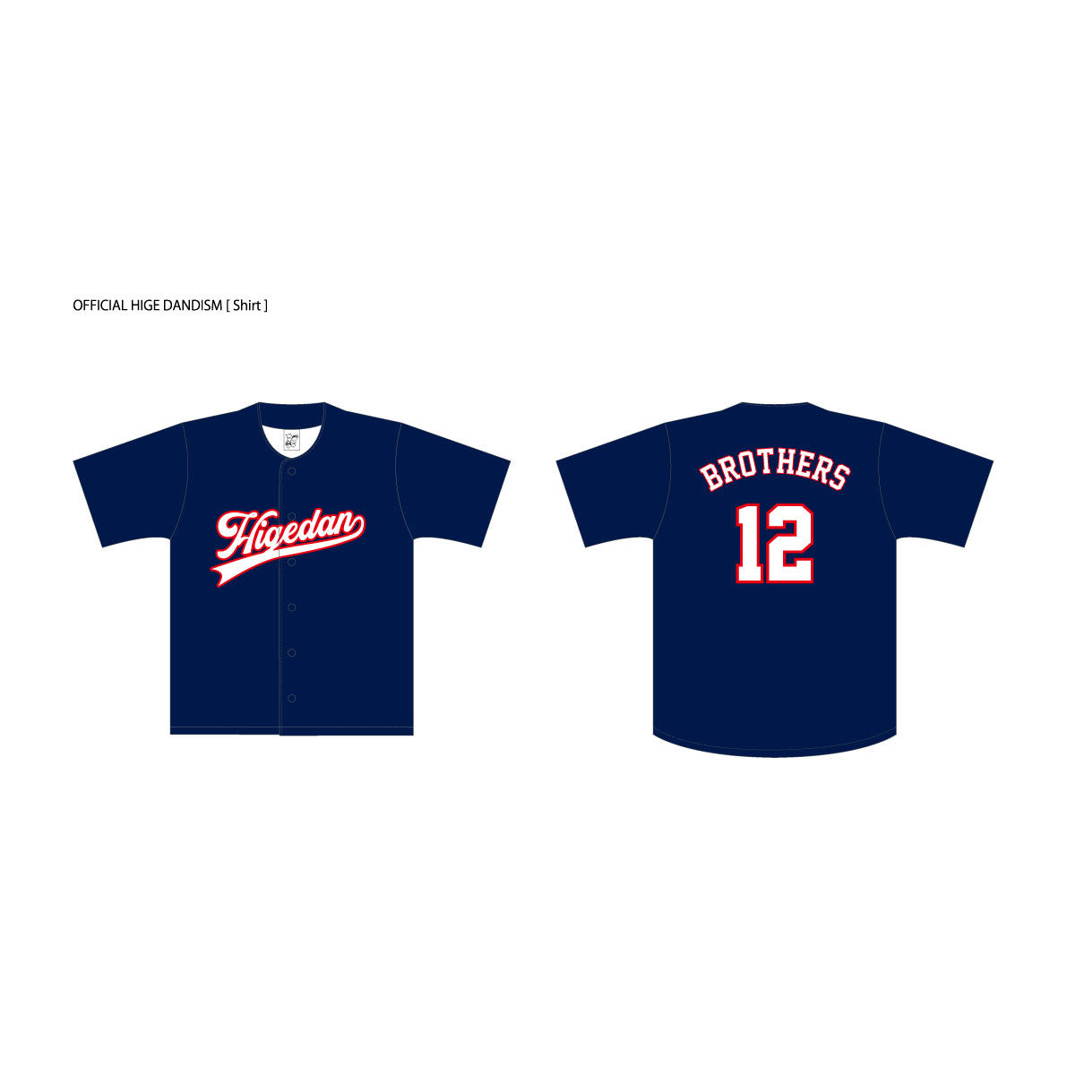 Official髭男dism ベースボールtシャツ