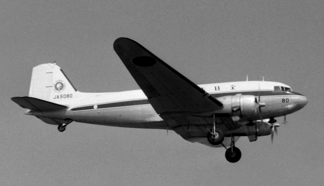 日本航空 ダグラス DC-3 1/80 Douglas DC-3 JAL 日本航空 ダグラス DC