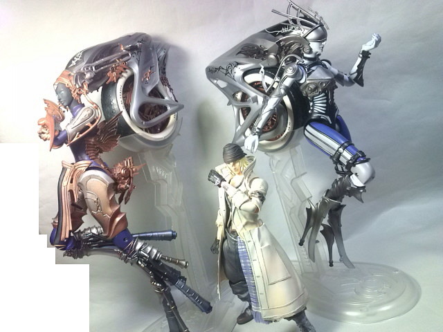 FFXIII PLAY ARTS改 シヴァ 中古】FINAL FANTASY XIII PLAY ARTS改