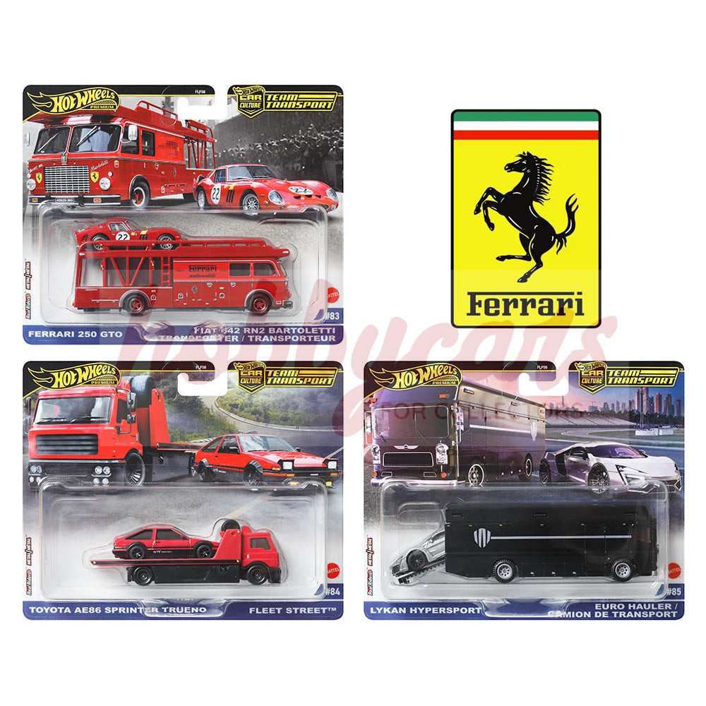 ホットウィール チームトランスポート フェラーリ250GTO hotwheels