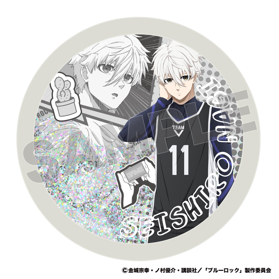 終売】ブルーロック ラメ入りアクリルコースター 凪 誠士郎 – アイぱら