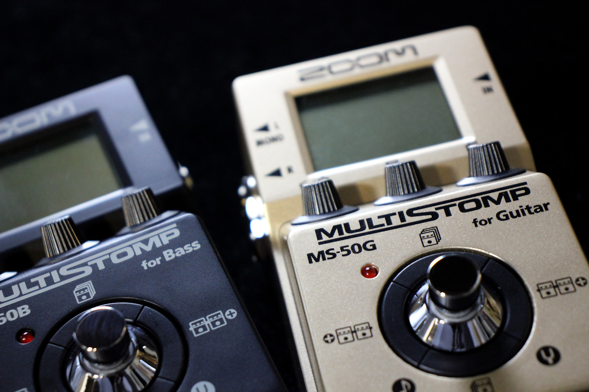 ZOOM MS-50G & MS-60B のリミテッドカラー「Gold / Black」が数量限定