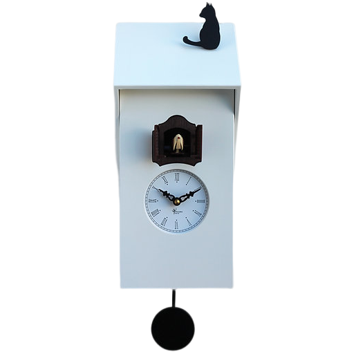 Pirondini ITALIA】ピロンディーニ Cucù Vicenza ハト時計ヴィチェンツァ猫