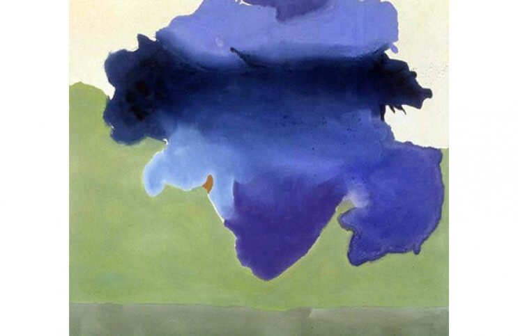 革命の抽象アクリル画が媒介にもたらした