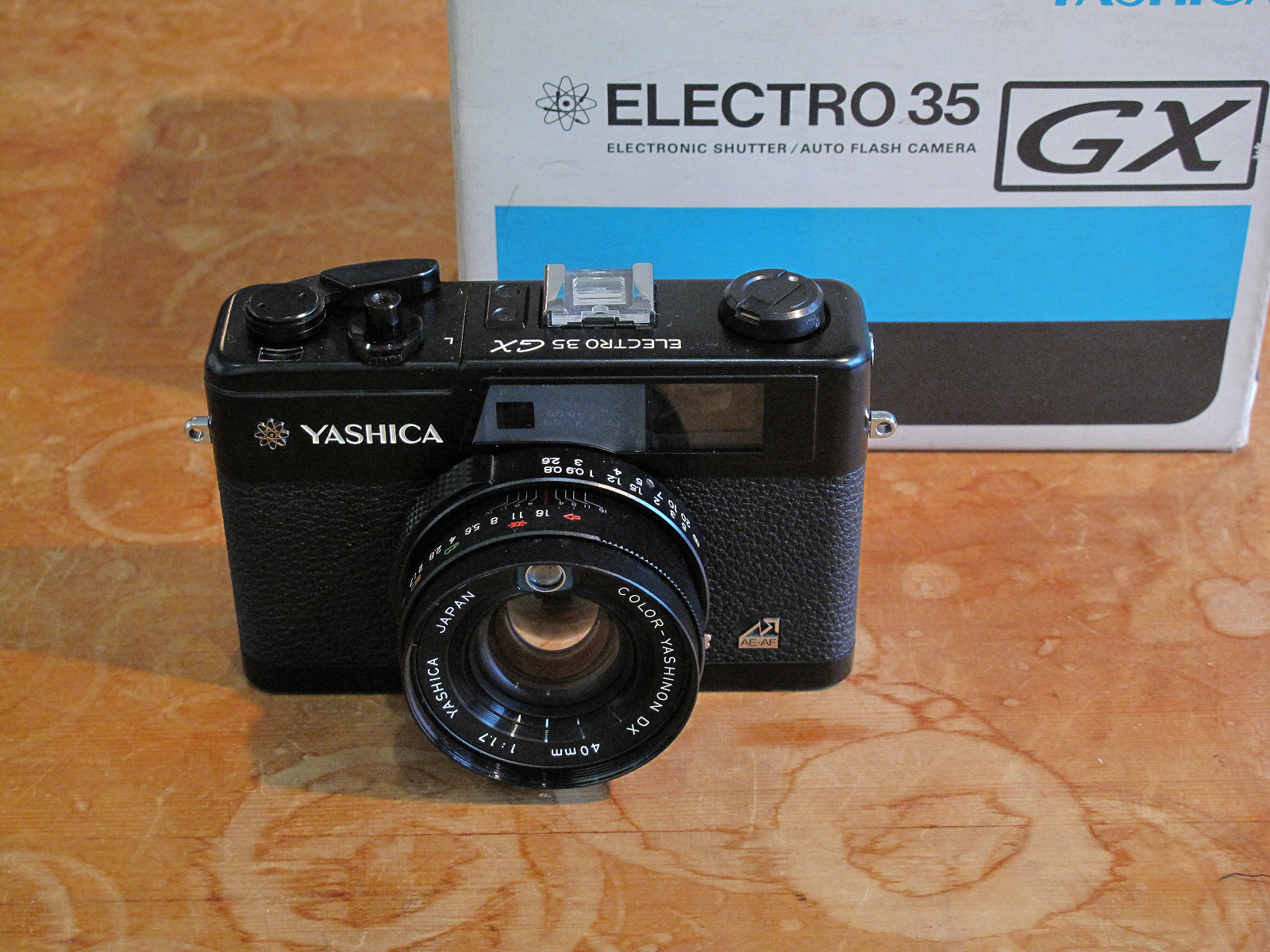 美品 ELECTRO 35 GX エレクトロ 40mm f1.7 AE-AF 美品 ELECTRO 35 GX