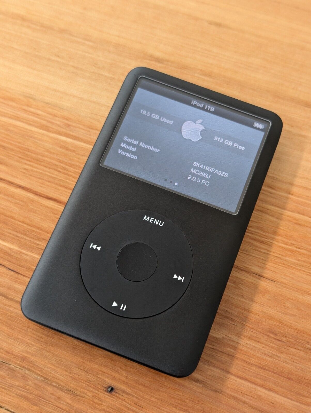 FG113☆1円☆120GB Apple iPod classic クラッシック グレー×ブラック