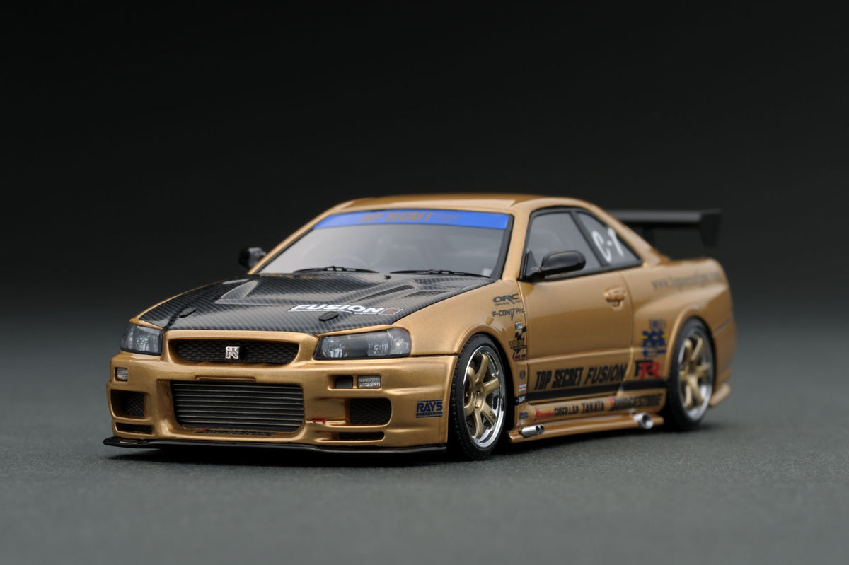 TOP SECRET R35 GT-R TOP SECRET GOLD 1/43 【公式通販】