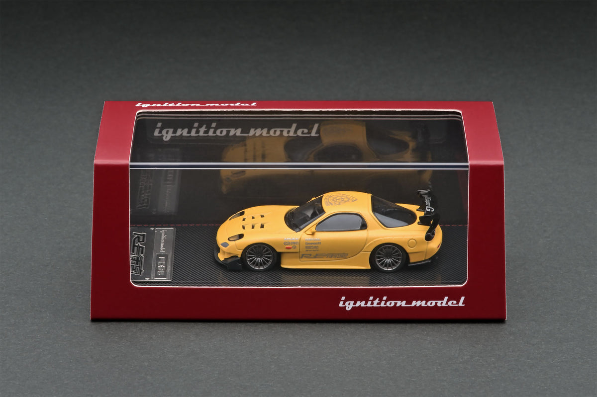 IG2062 Mazda RX-7 (FD3S) RE Amemiya Matte Yellow – ignition model