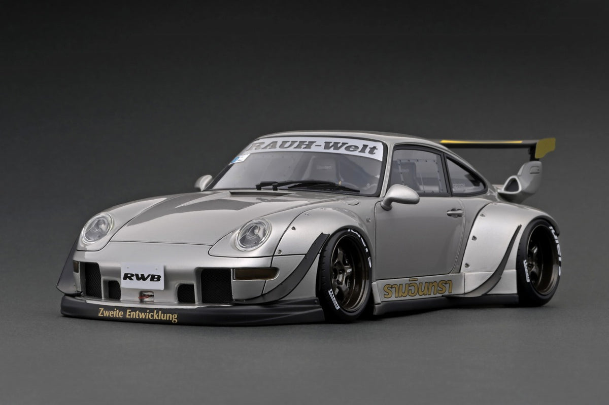 RWB997 ignition model1/18 シルバーオートサロン限定 RWB997 ignition