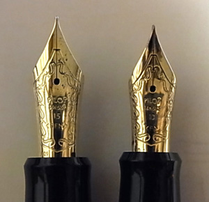 PILOT パイロット カスタム743（SFM） と カスタム カエデ（細字