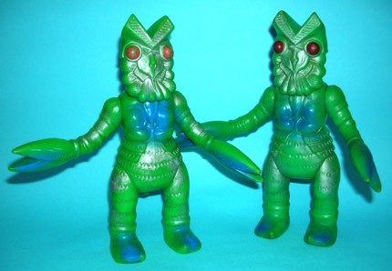 ブルマァク 火吹きバルタン ソフビ マルサン 怪獣ソフビ バルタン星人