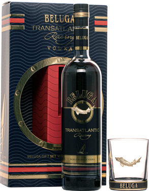 Beluga Transatlantic Racing + glass - Plain vodka | Bondston