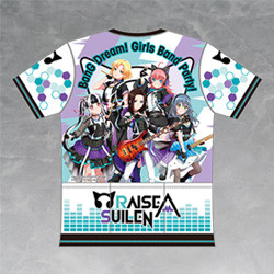 バンドリ RAise！Tシャツ パレオ マスキング レイヤ チュチュ ロック