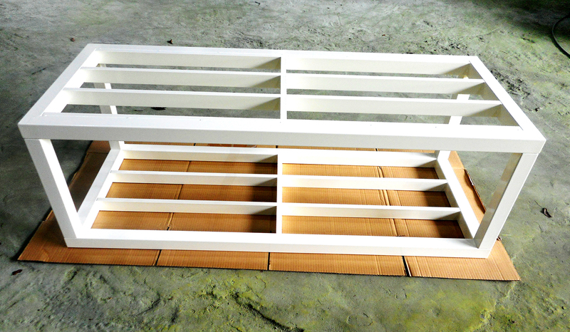 シロページ オーダー水槽台② シロページ オーダー水槽台 シロページ