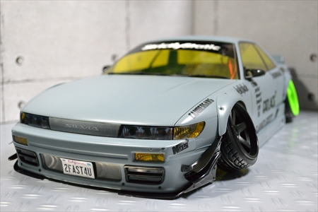 Round.184 ABCホビー製バリバリCUSTOM!! S13シルビア エアロカスタム改