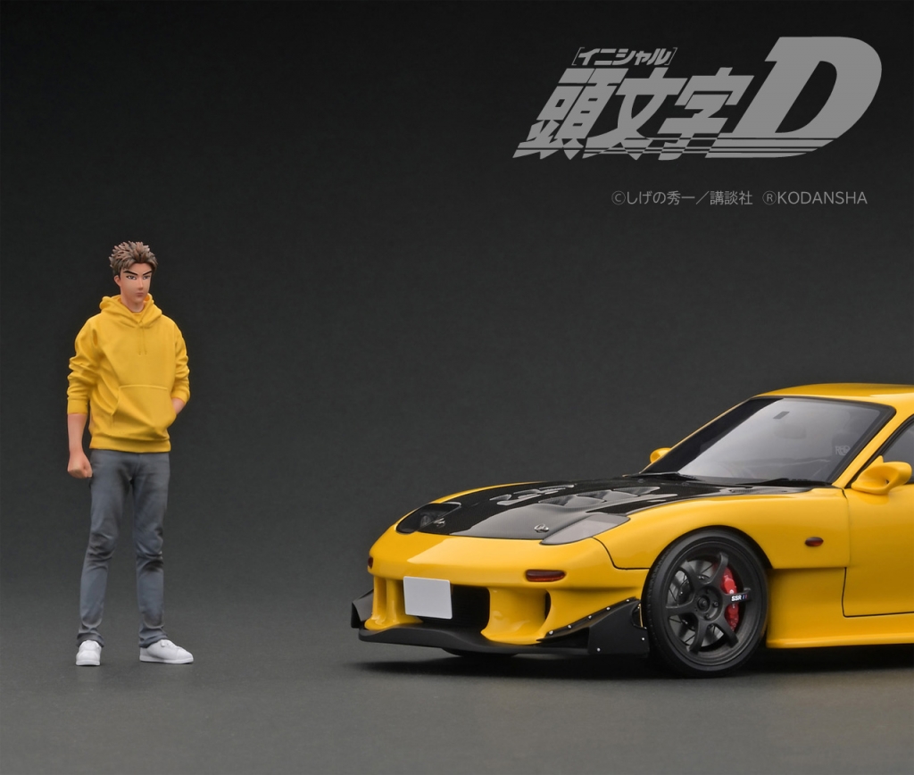 ポーラーマスター 1/18 マツダ RX-7 高橋啓介 頭文字D ポーラー