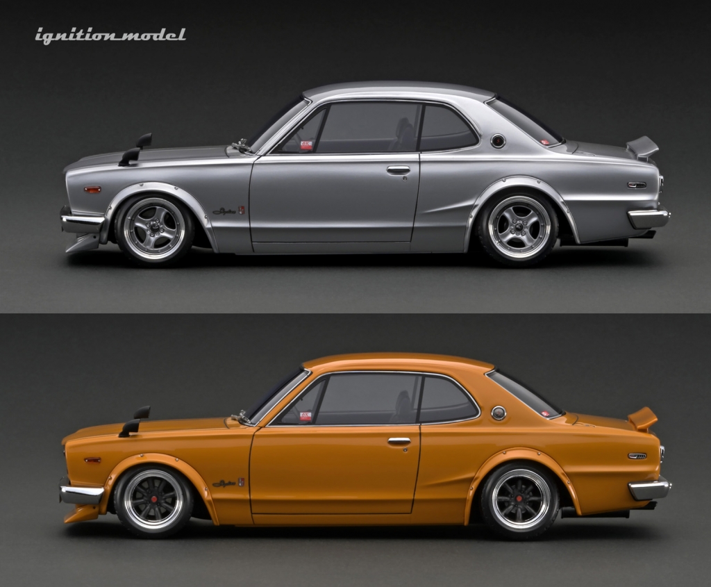 1/18スケール「ハコスカ(KPGC10)」出揃いました！！ | ignition model