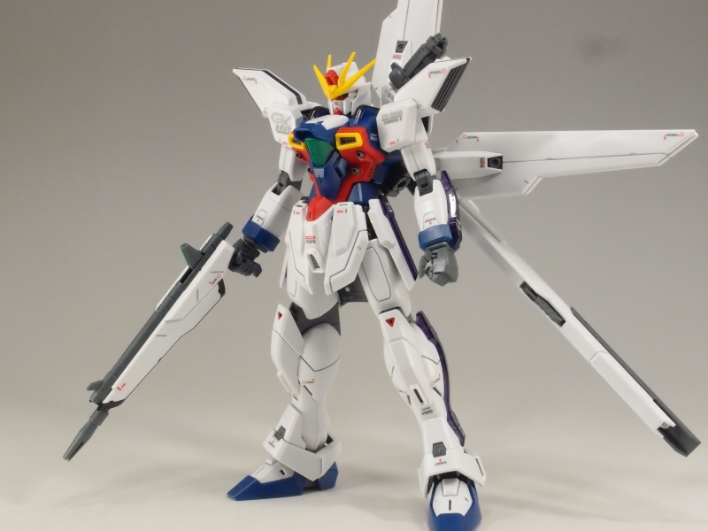 MG 1/100 GX-9900 ガンダムX (機動新世紀ガンダムX) レビュー