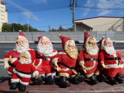 ビンテージ クリスマス サンタクロース 50'S 60'S ラバーフェイス